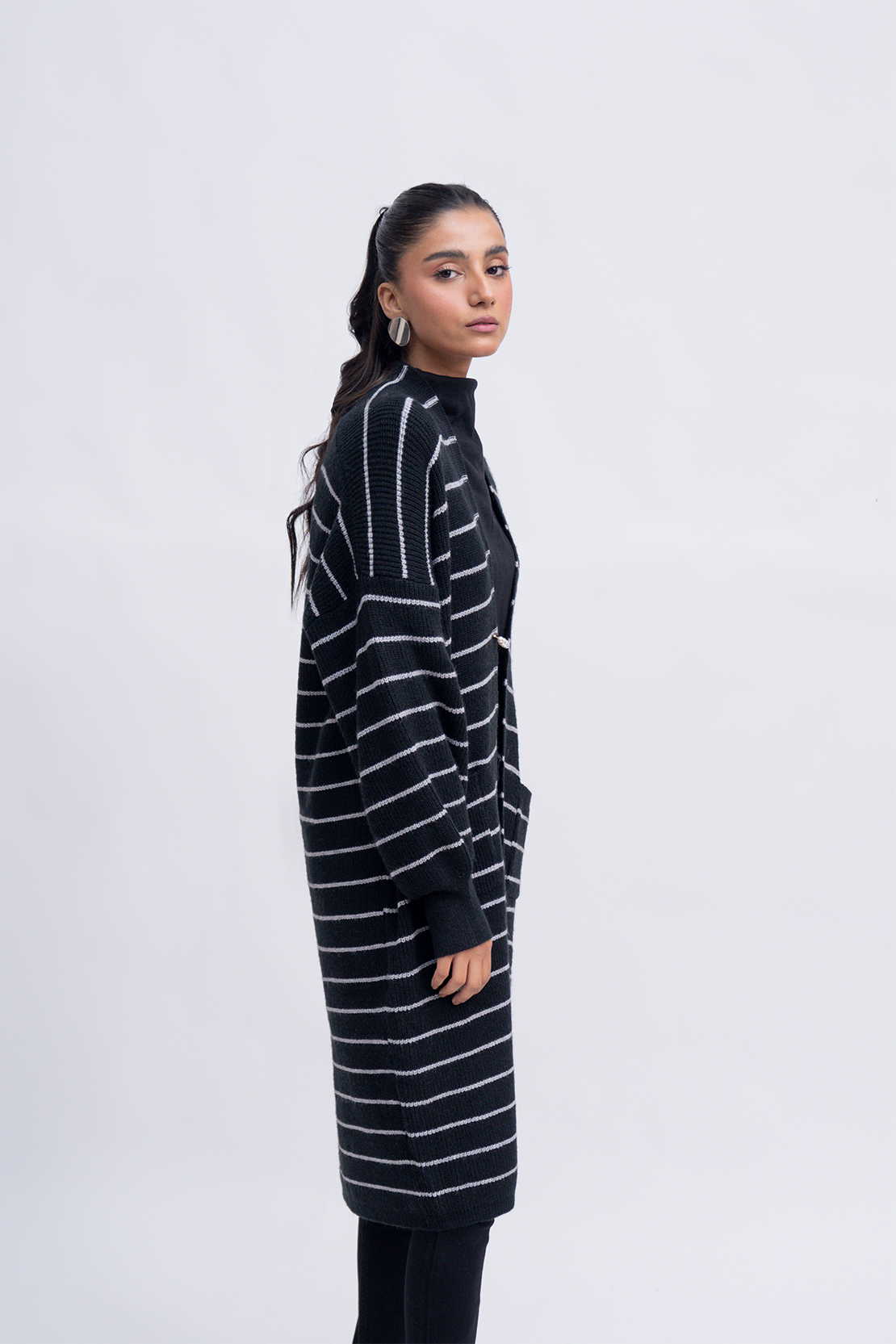 Oversized Knit Cardigan