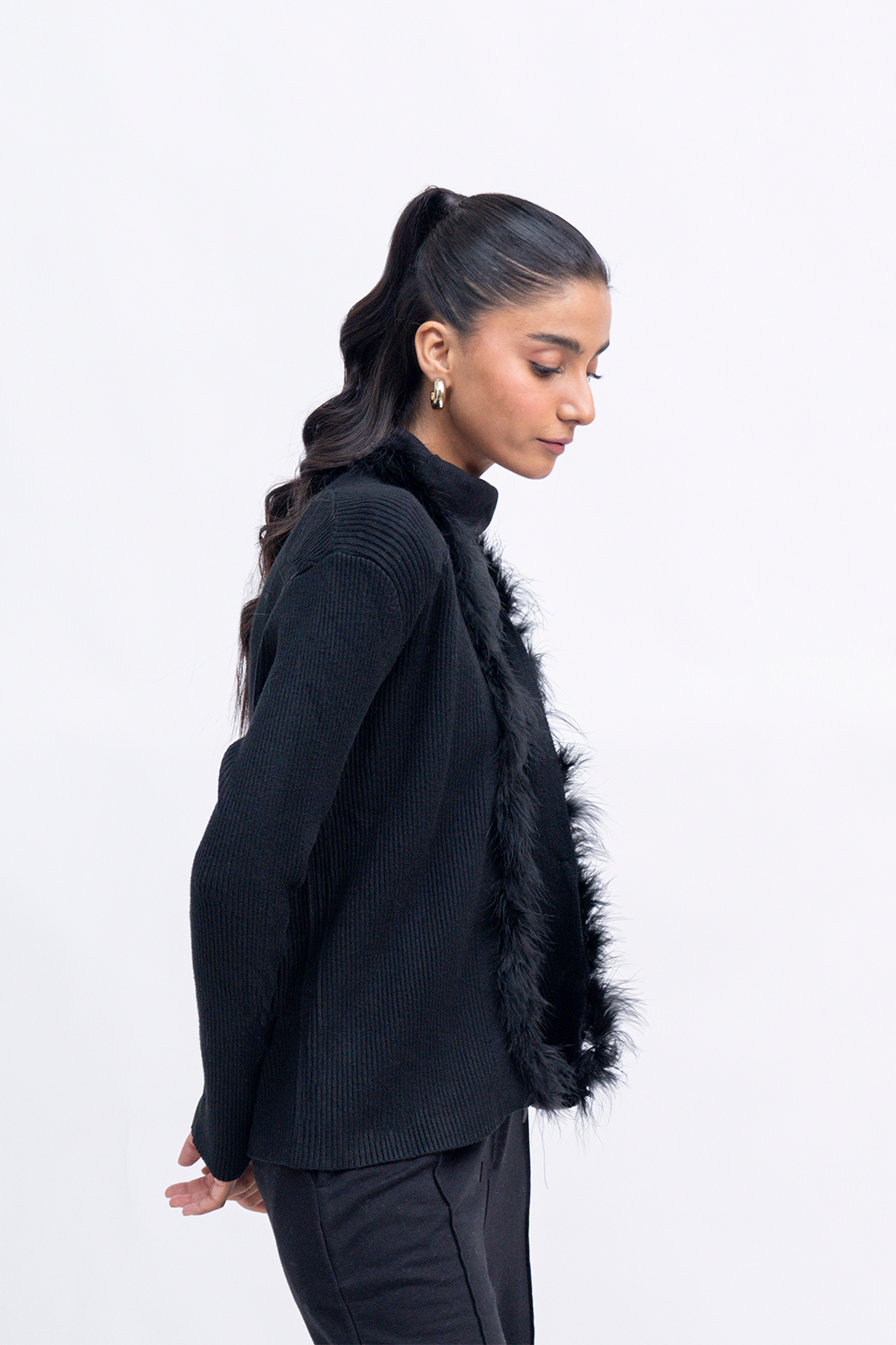 Oversized Knit Cardigan