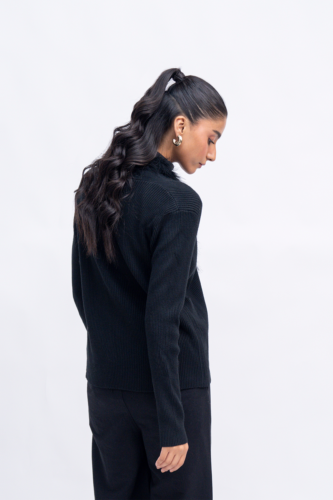 Oversized Knit Cardigan