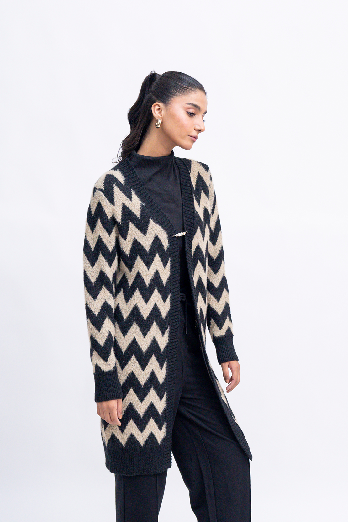 Oversized Knit Cardigan