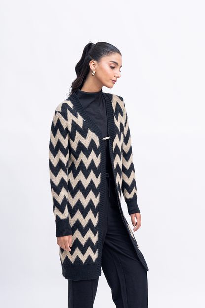 Oversized Knit Cardigan