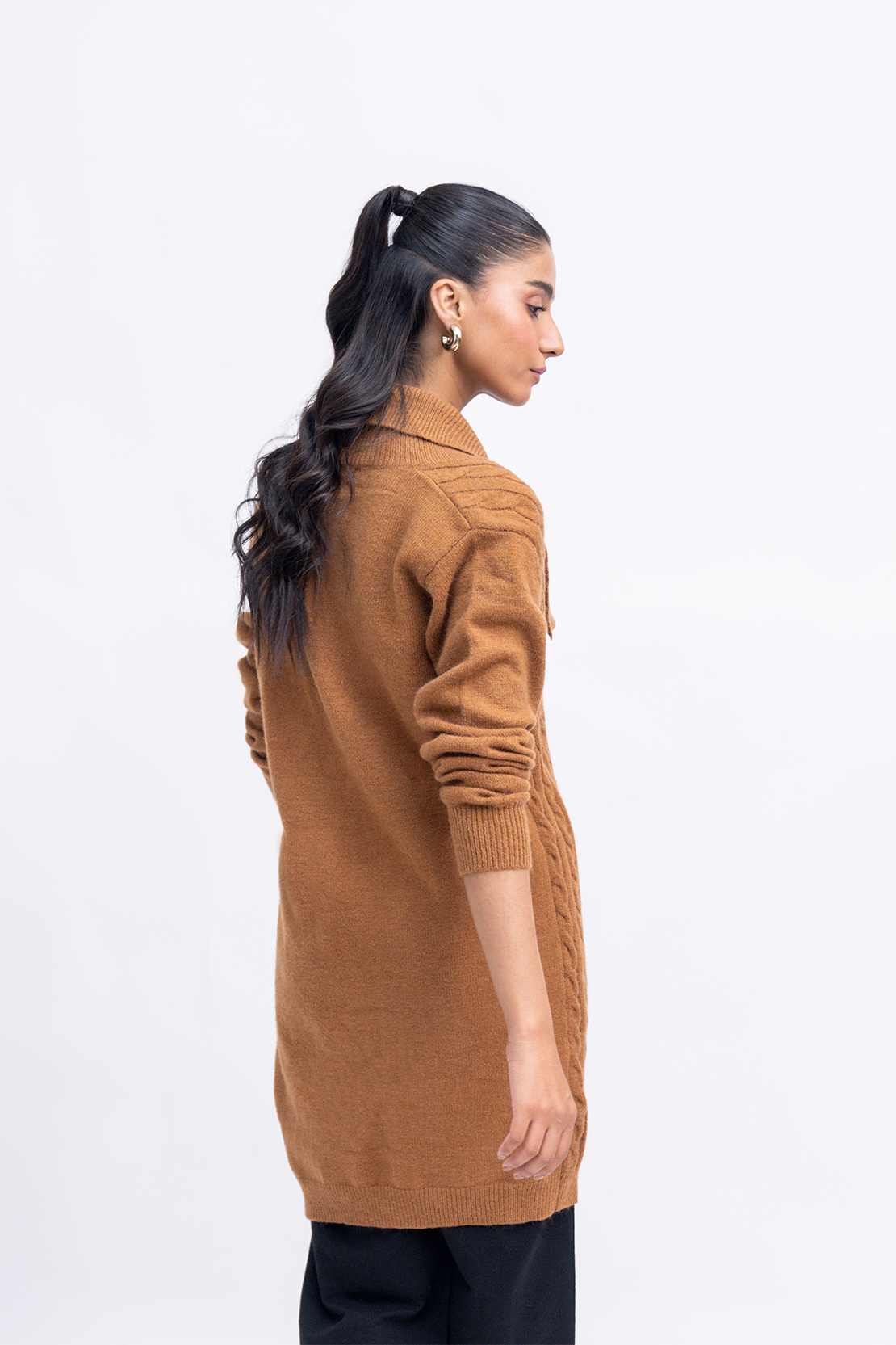 Oversized Knit Cardigan