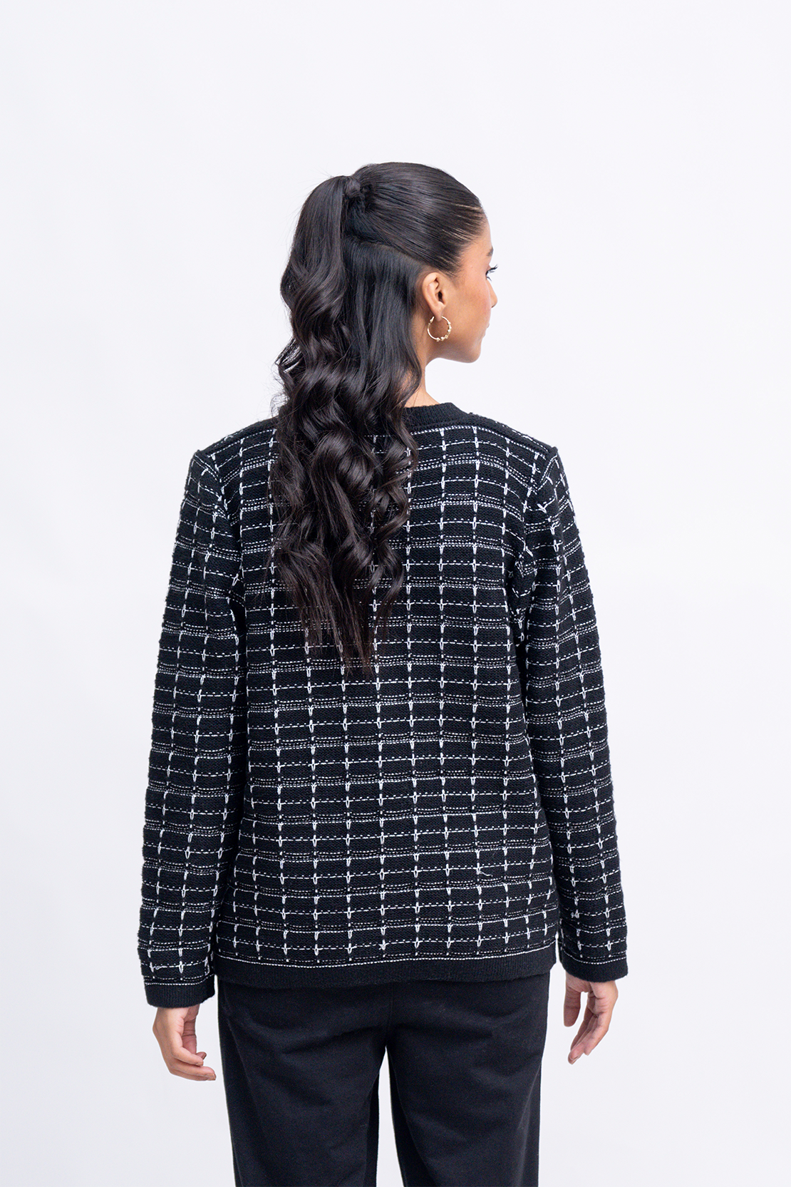 Ladies Pocket Style Sweater