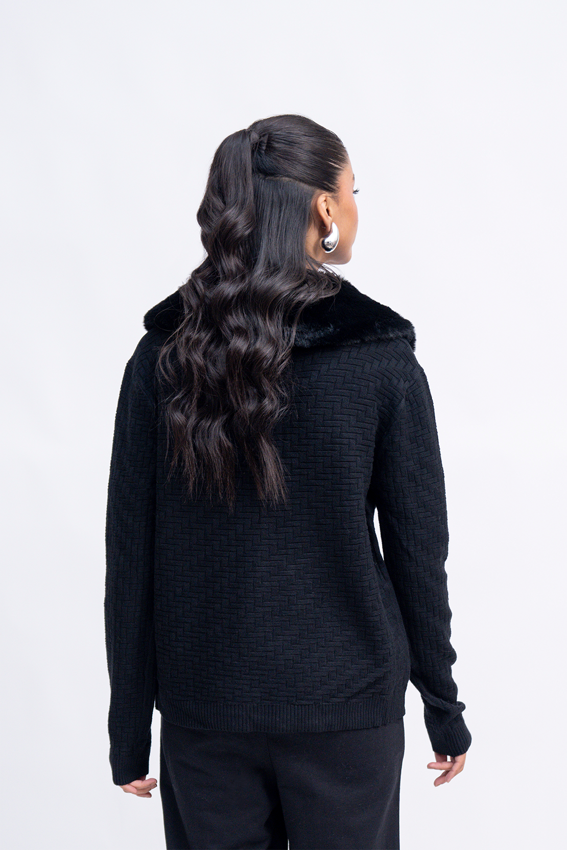 Oversized Knit Cardigan