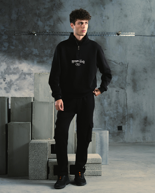 RELAXED MOCKNECK PULL-OVER