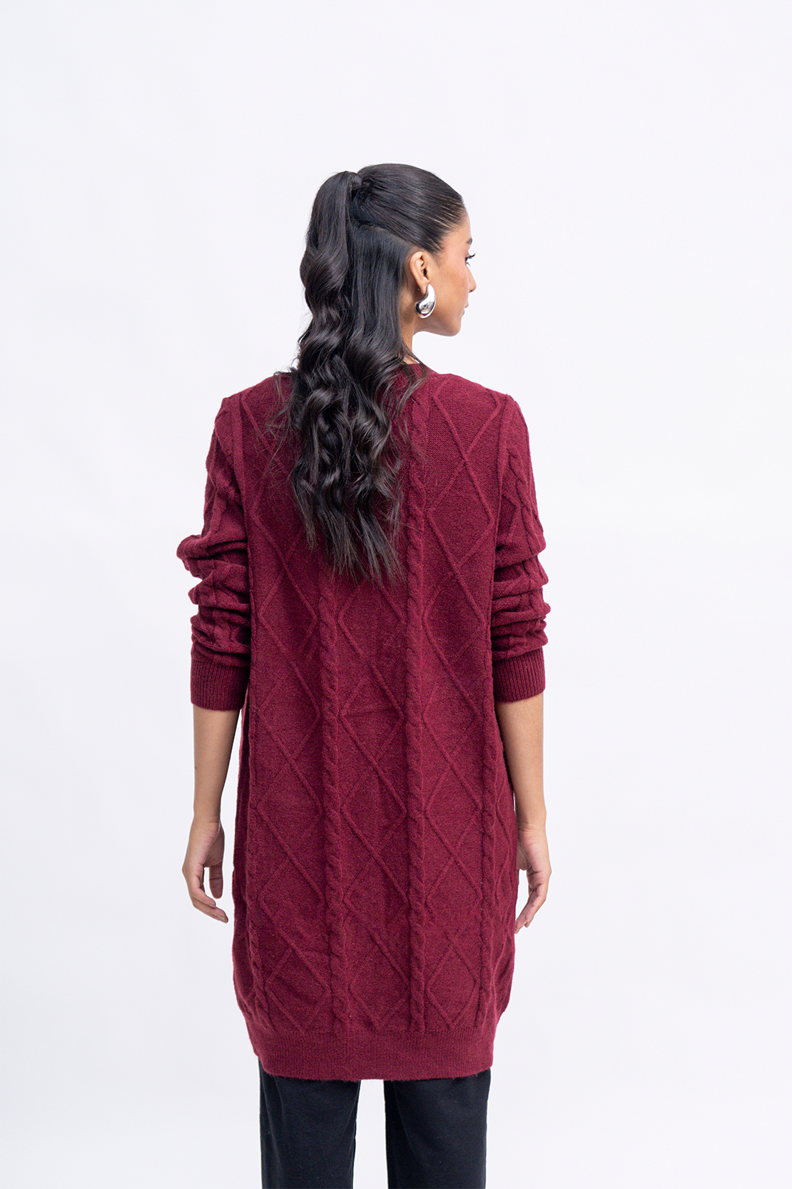 Oversized Knit Cardigan