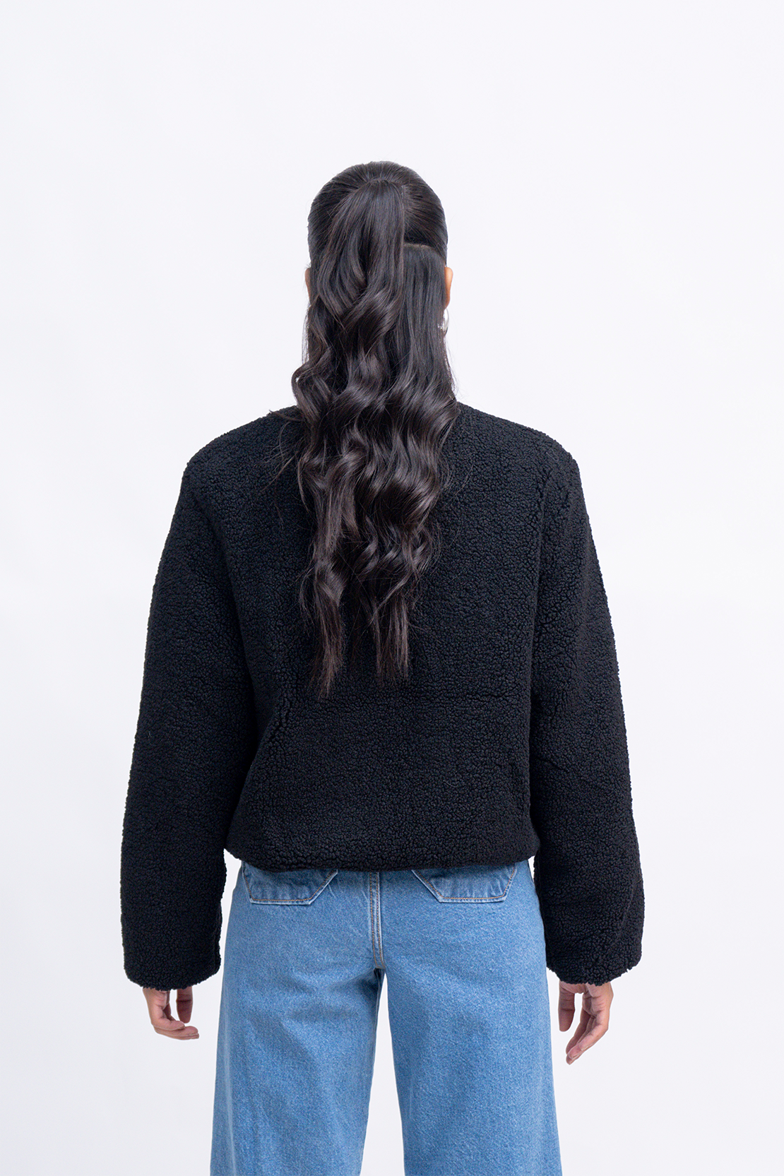 TEXTURED FUR JAcket