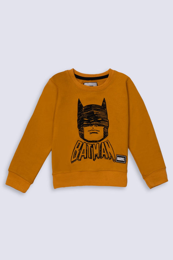 Bat Man Graphic Sweat Shirt
