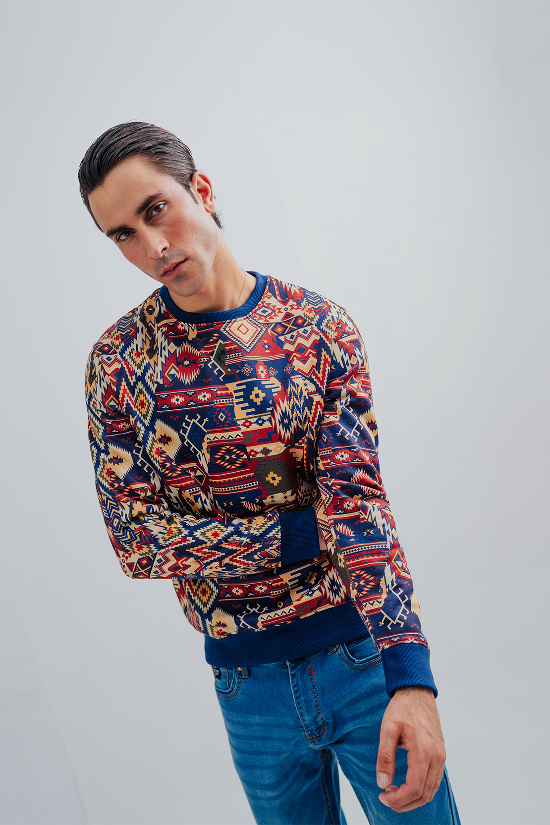 Men Graphic Sweat Shirt