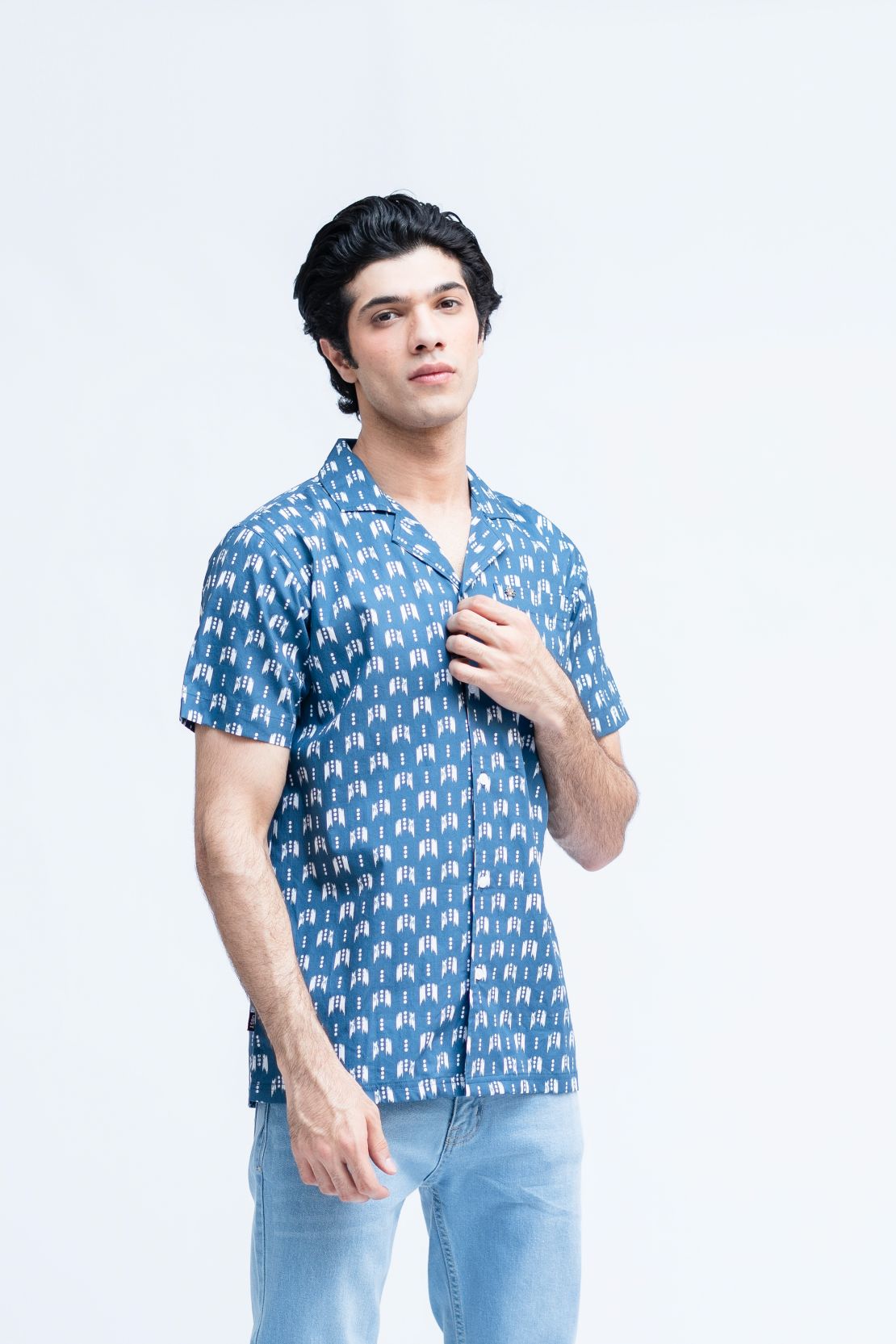 Men Floral Print Casual Shirt