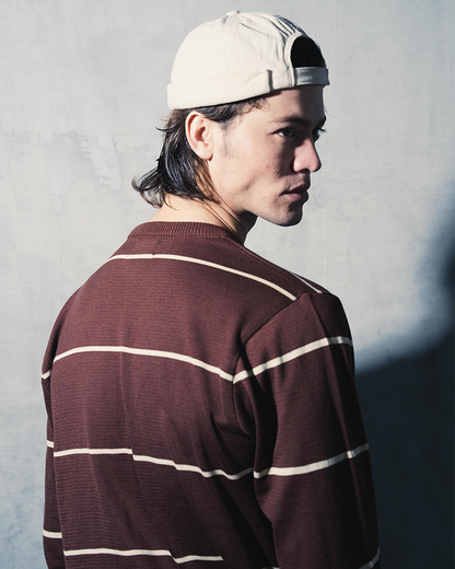 Striped Crew-Neck Sweater