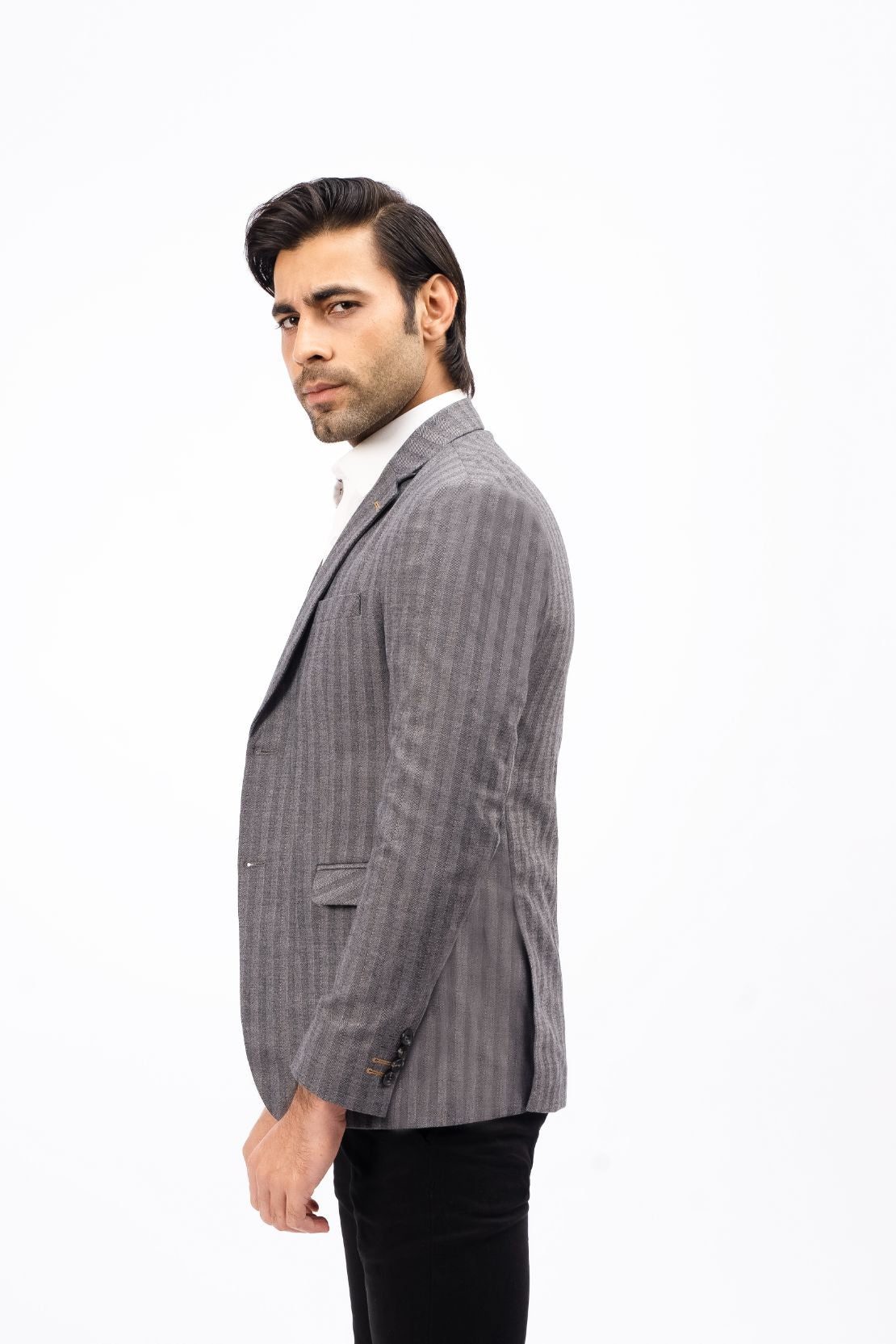 Grey Casual Coat