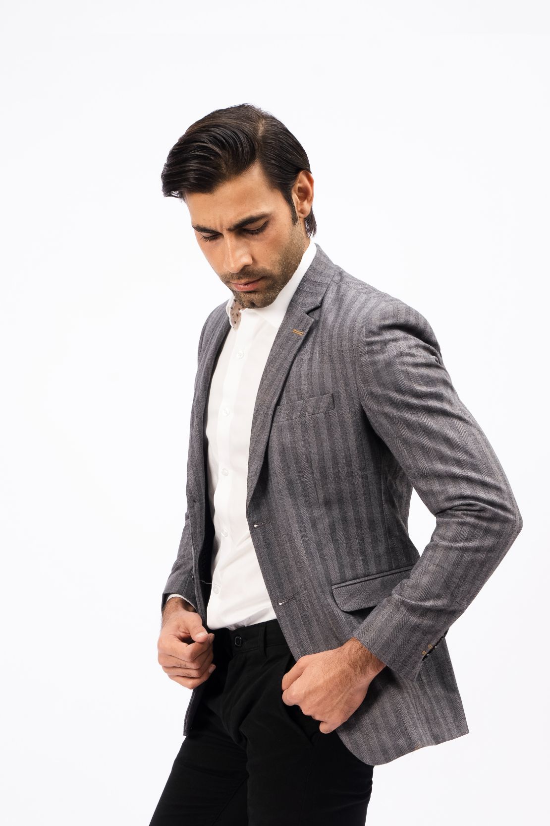Grey Casual Coat