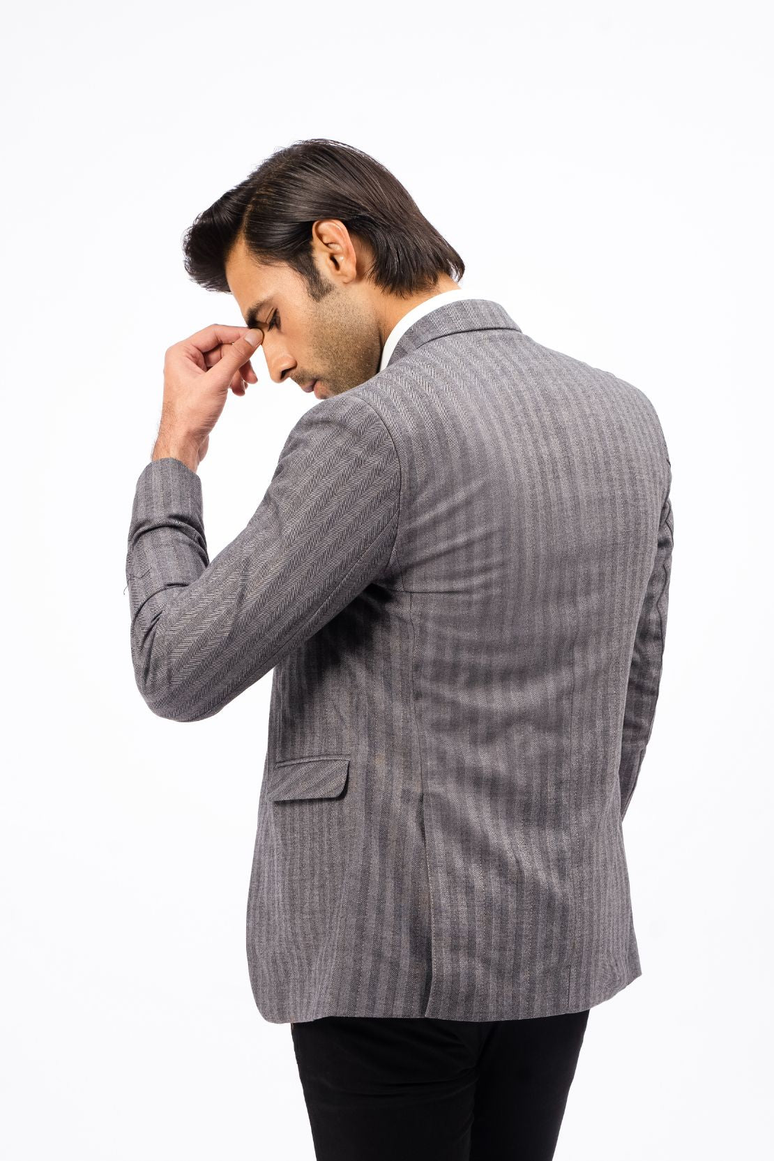 Grey Casual Coat