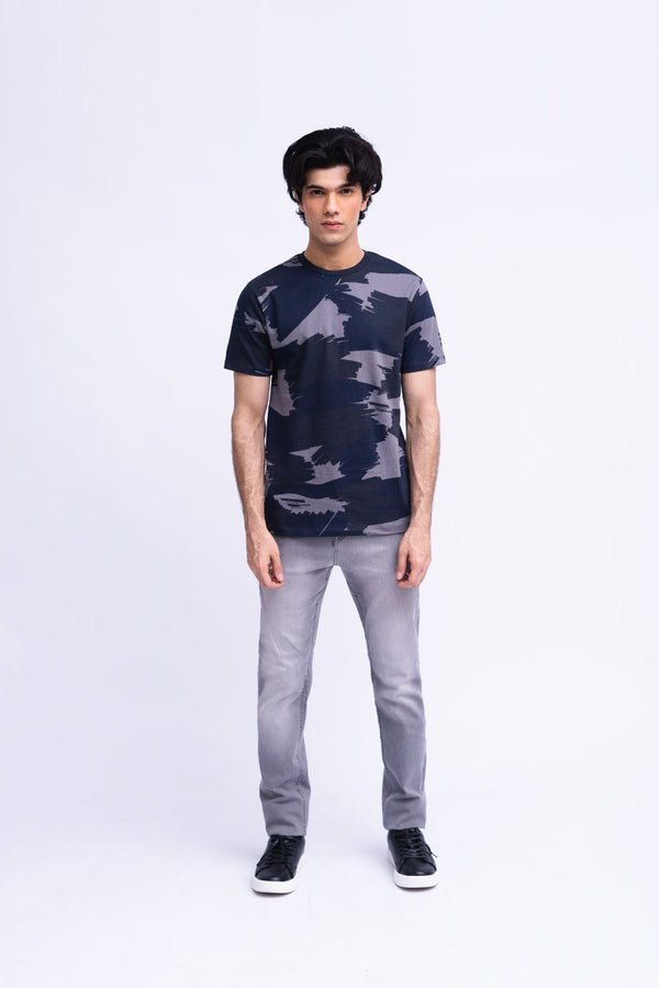 Men Abstract Tee
