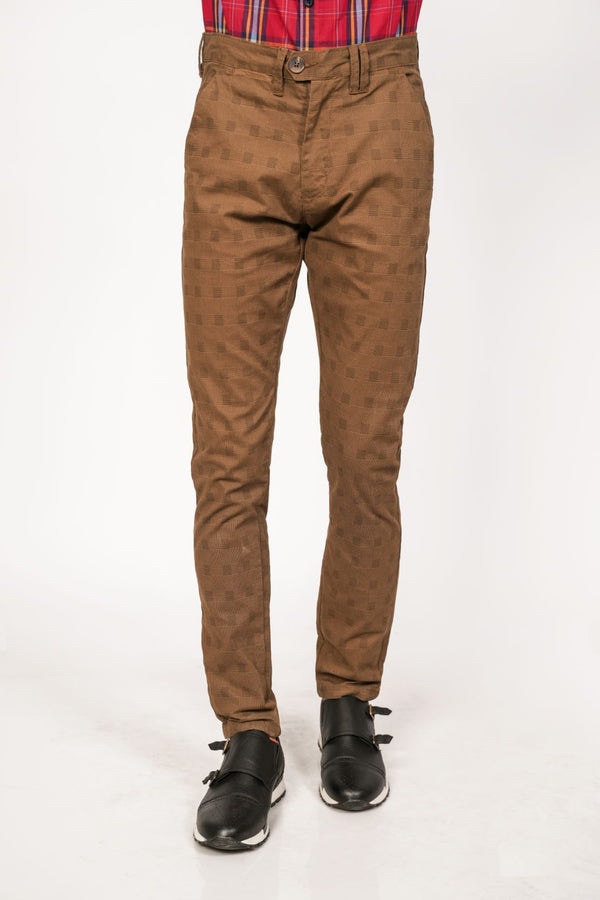 Check Pattern Casual Pant