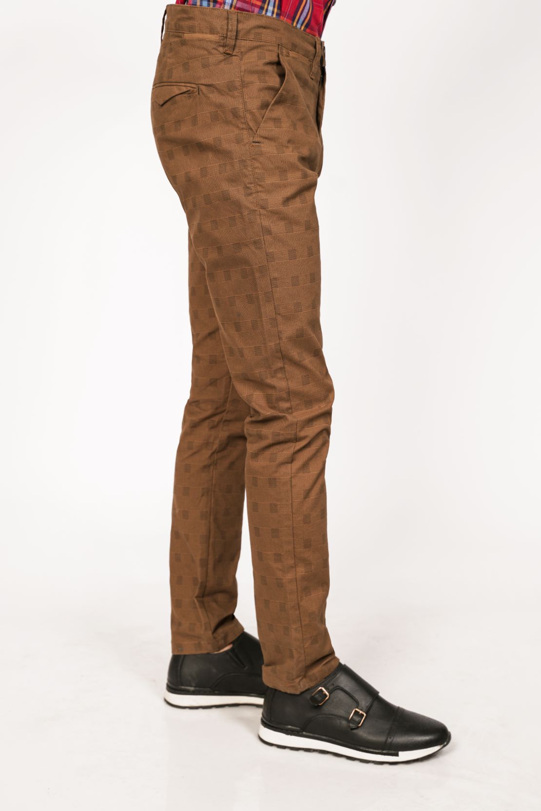 Check Pattern Casual Pant