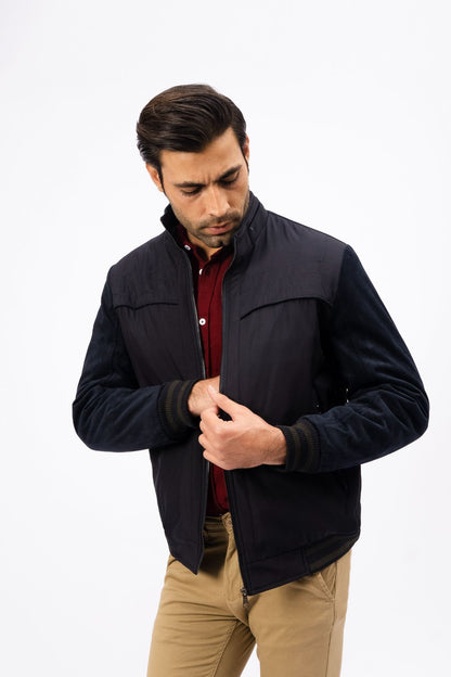 Mock Neck Jacket