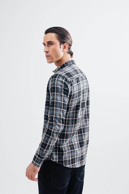 Men Button Down Casual Shirt