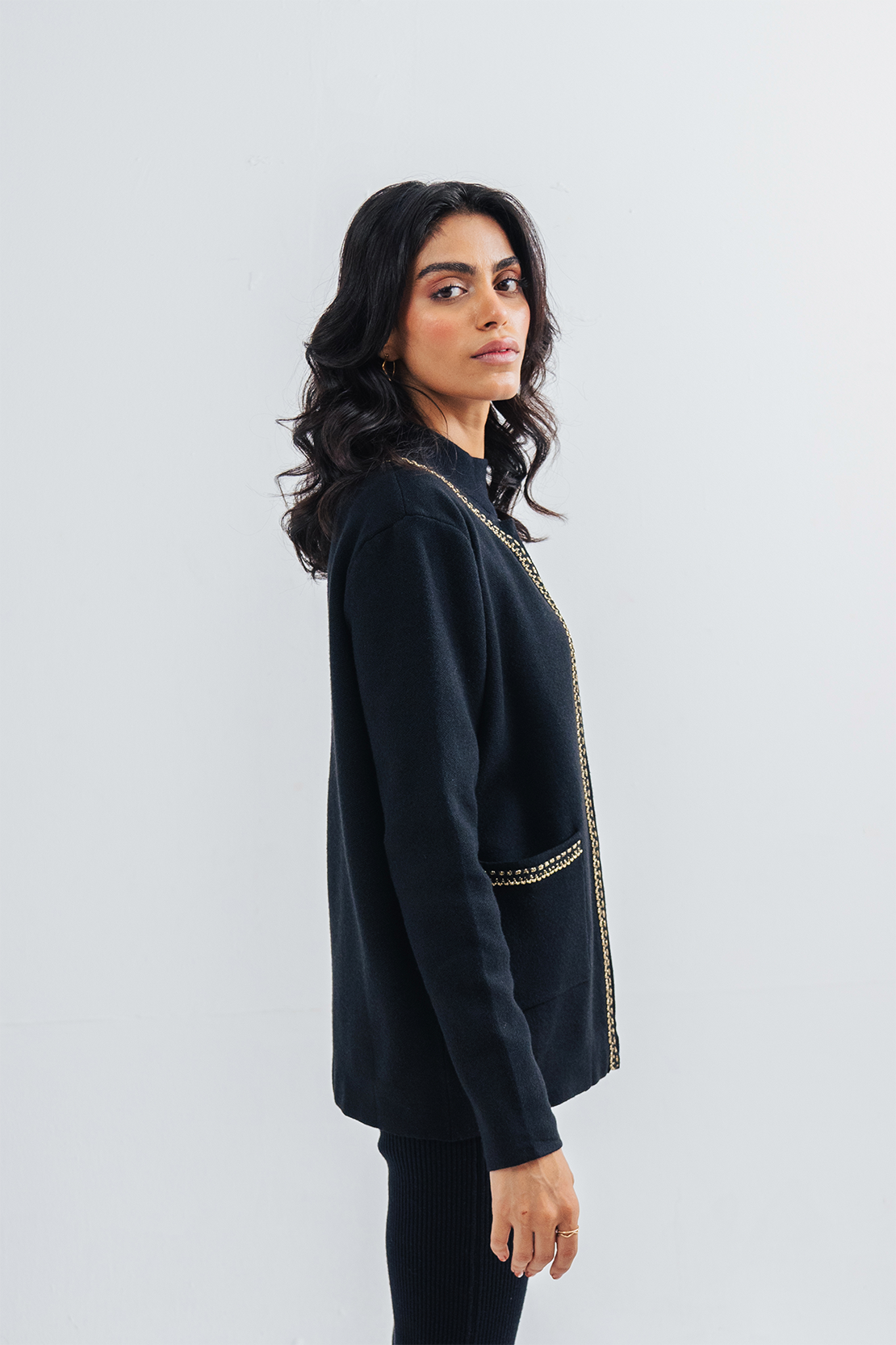 Oversized Knit Cardigan