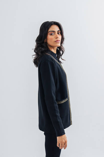 Oversized Knit Cardigan
