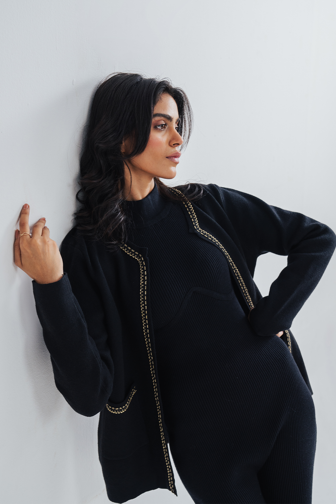 Oversized Knit Cardigan