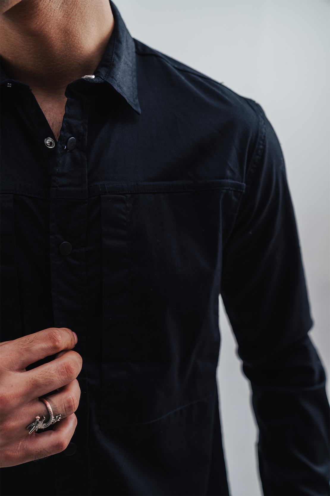 Men Slim Fit Casual Shirt