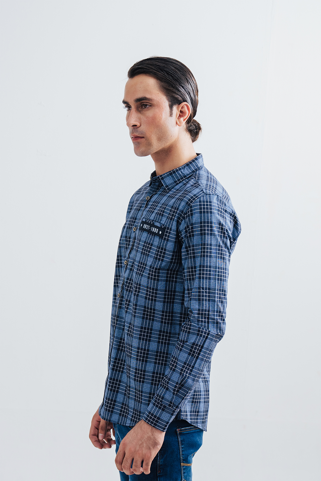 Men Button Down Casual Shirt