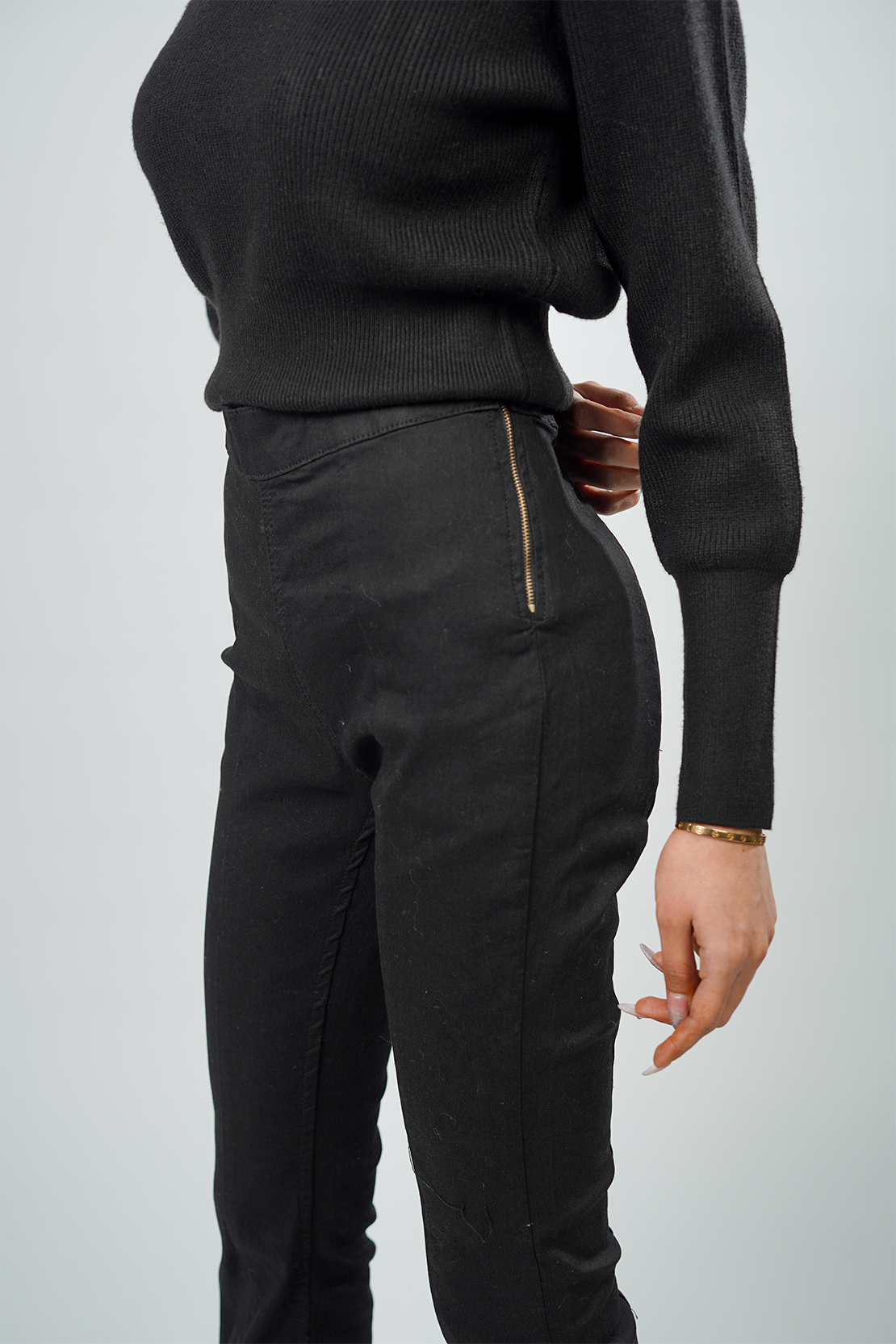 Basic Skinny Flare Jeans