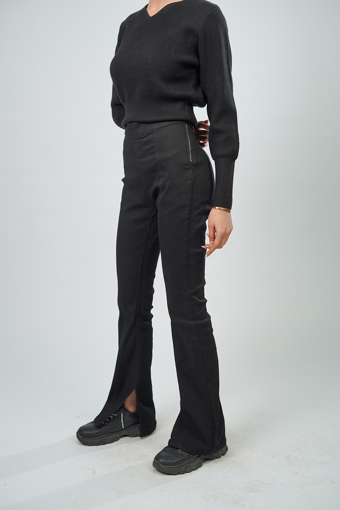 Basic Skinny Flare Jeans