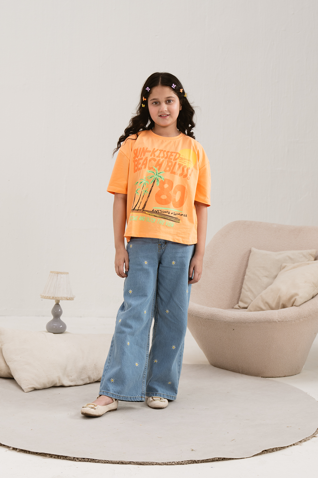 Cropped Graphic T-shirt