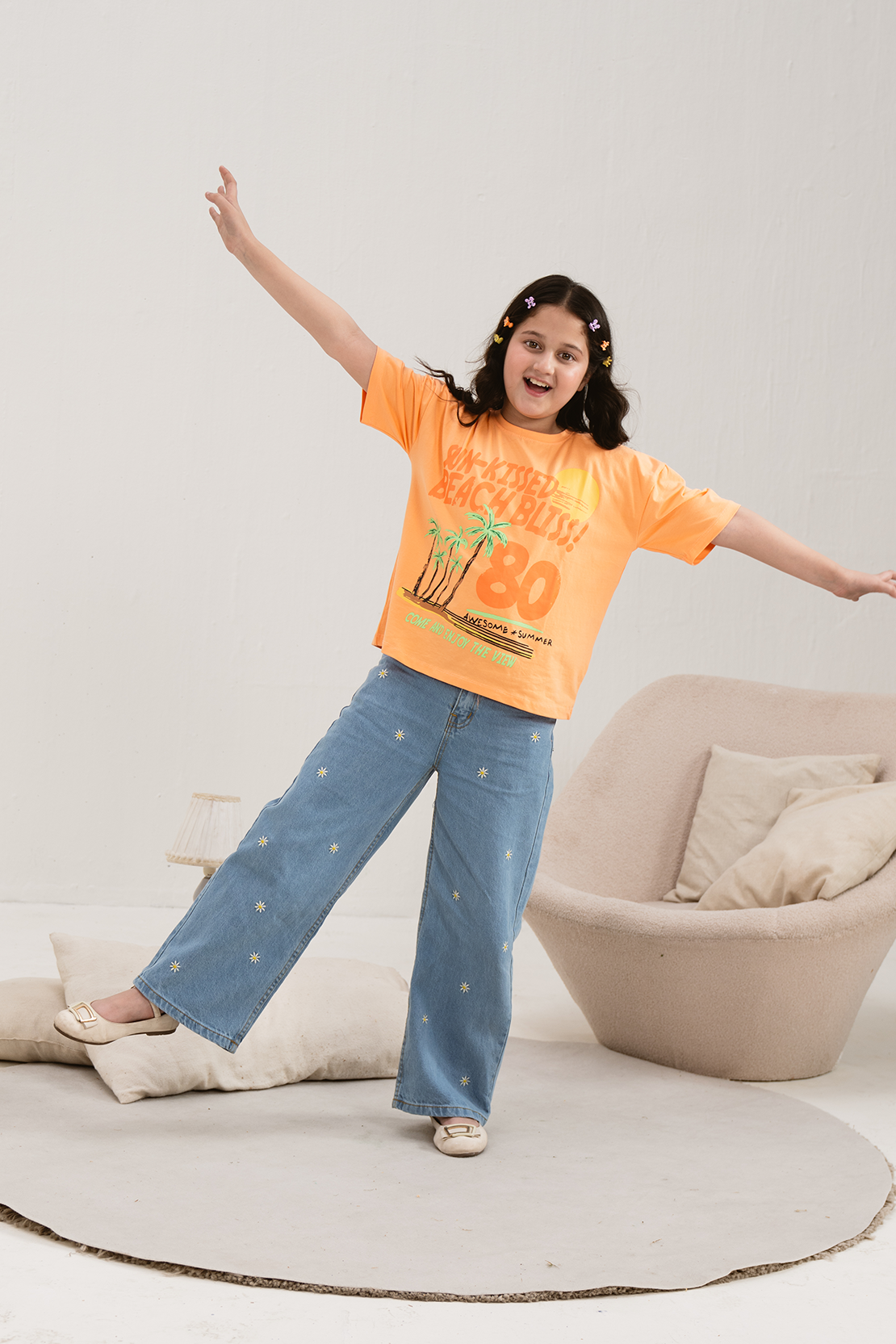 Cropped Graphic T-shirt