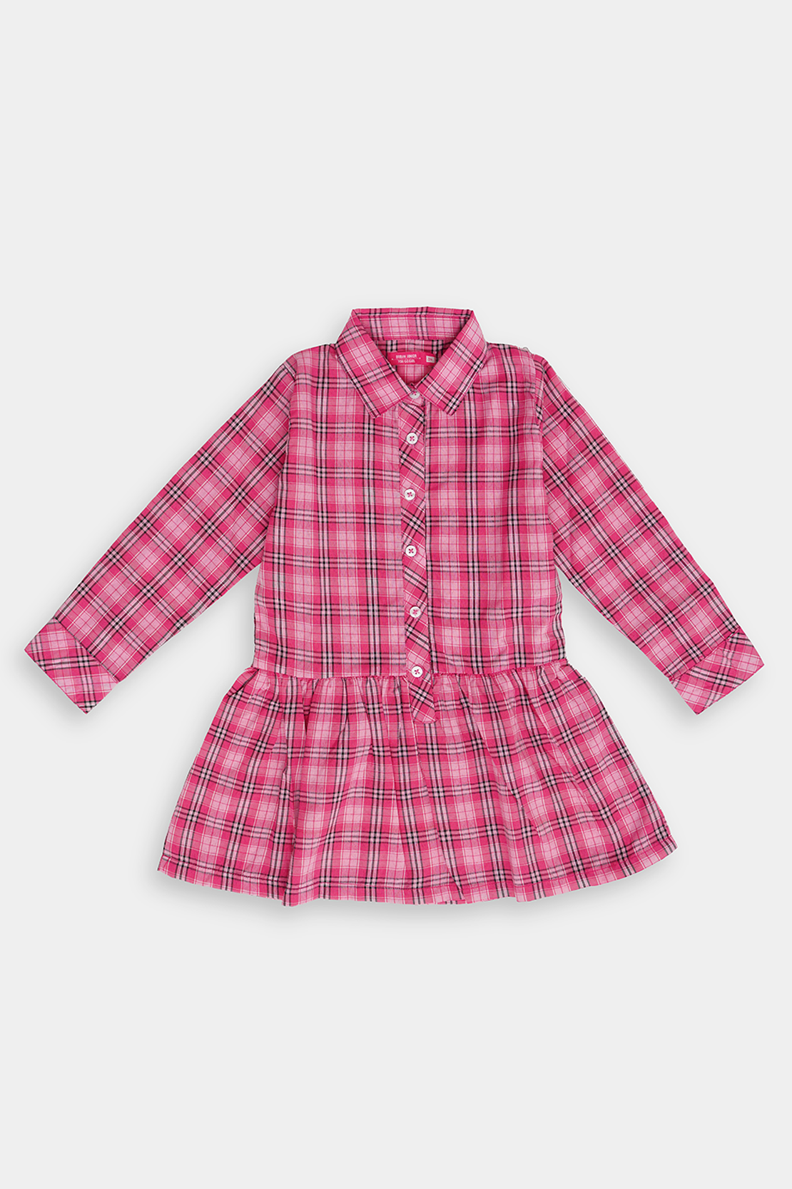Checkered Pleated top