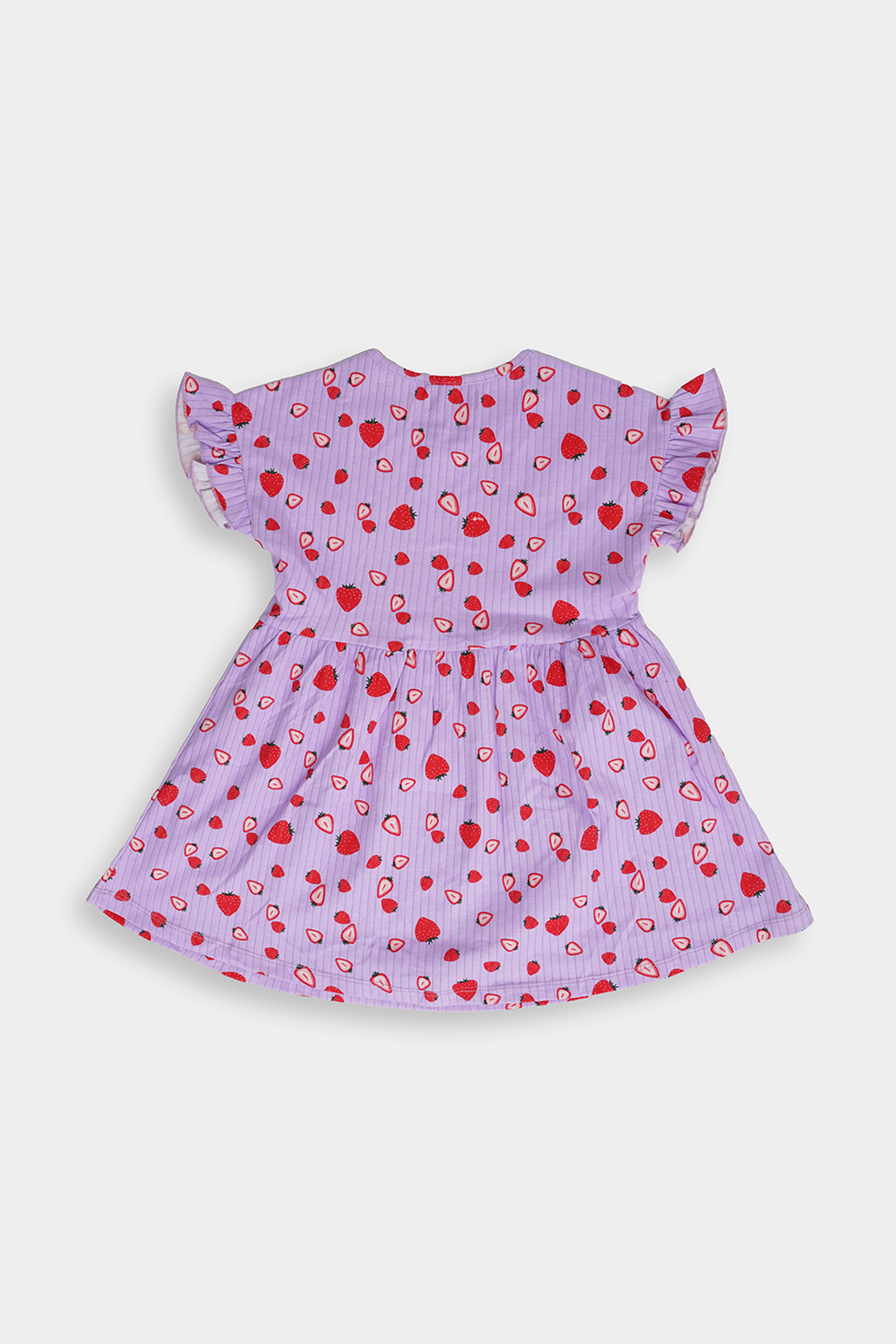 Strawberry Printed tiered Top