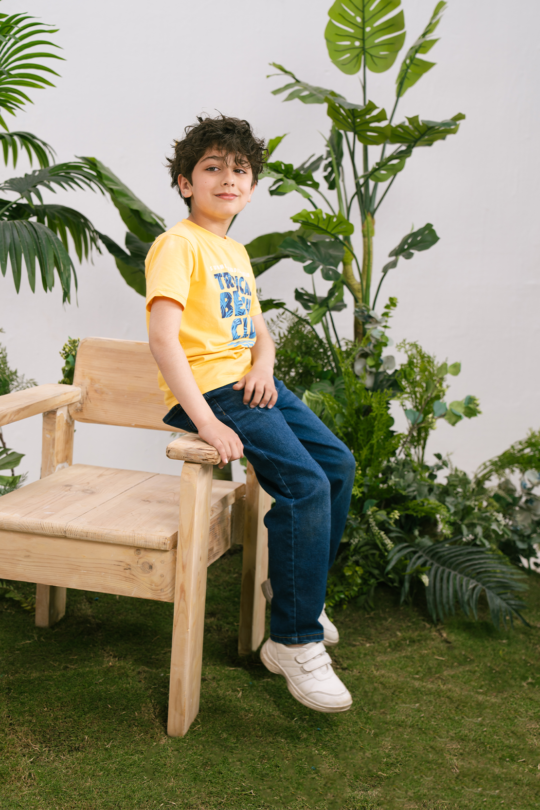 Tropical Print T-shirt