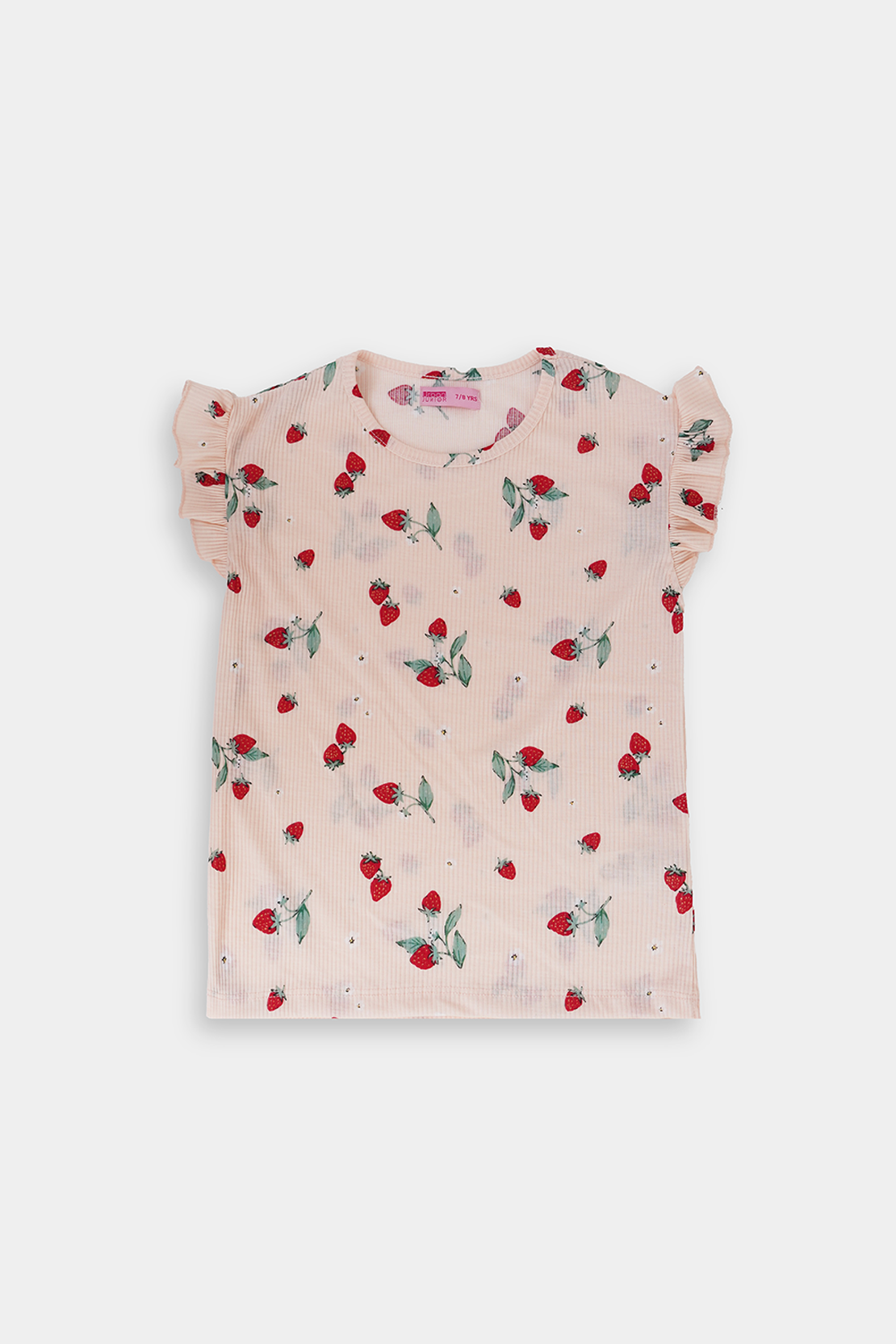 Strawberry printed co-ord set top