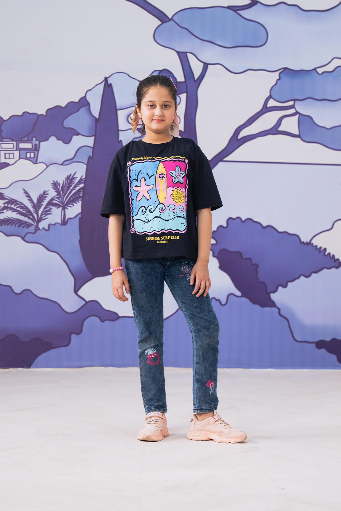 Surf Print T-Shirt