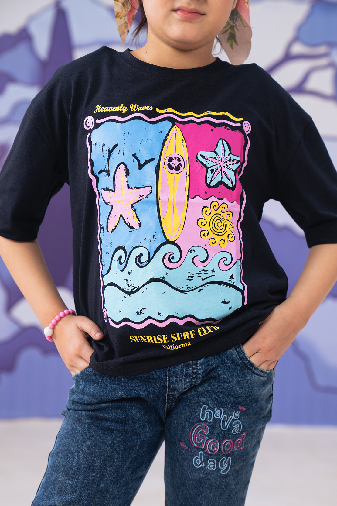 Surf Print T-Shirt