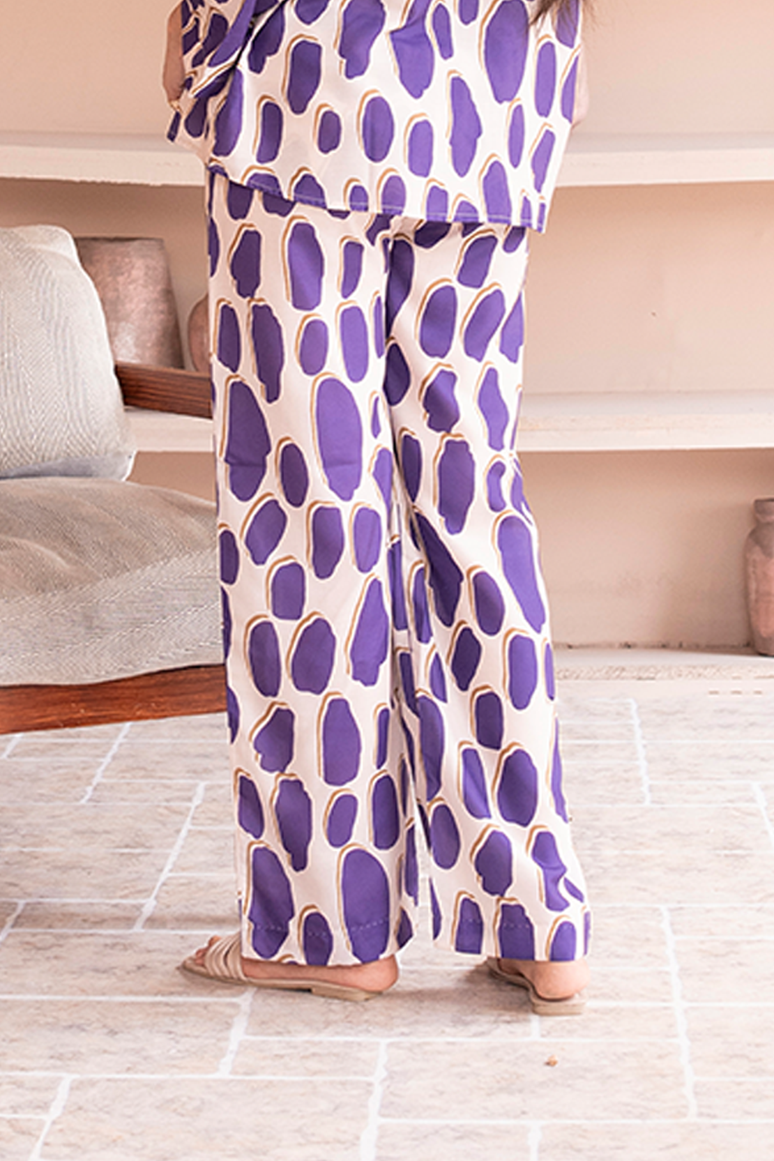 Printed Co-ord set trouser