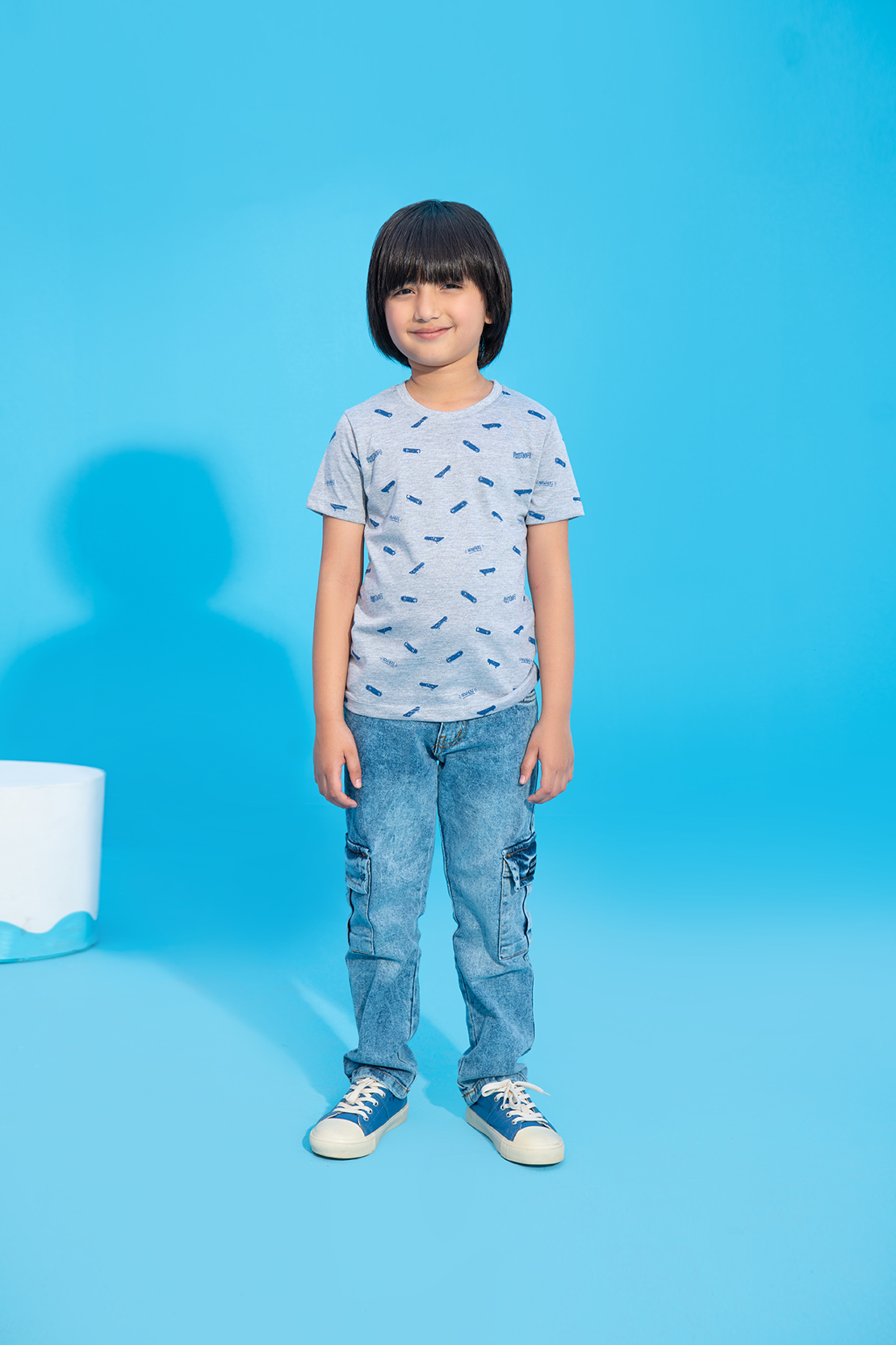 Printed Round Neck T-shirt