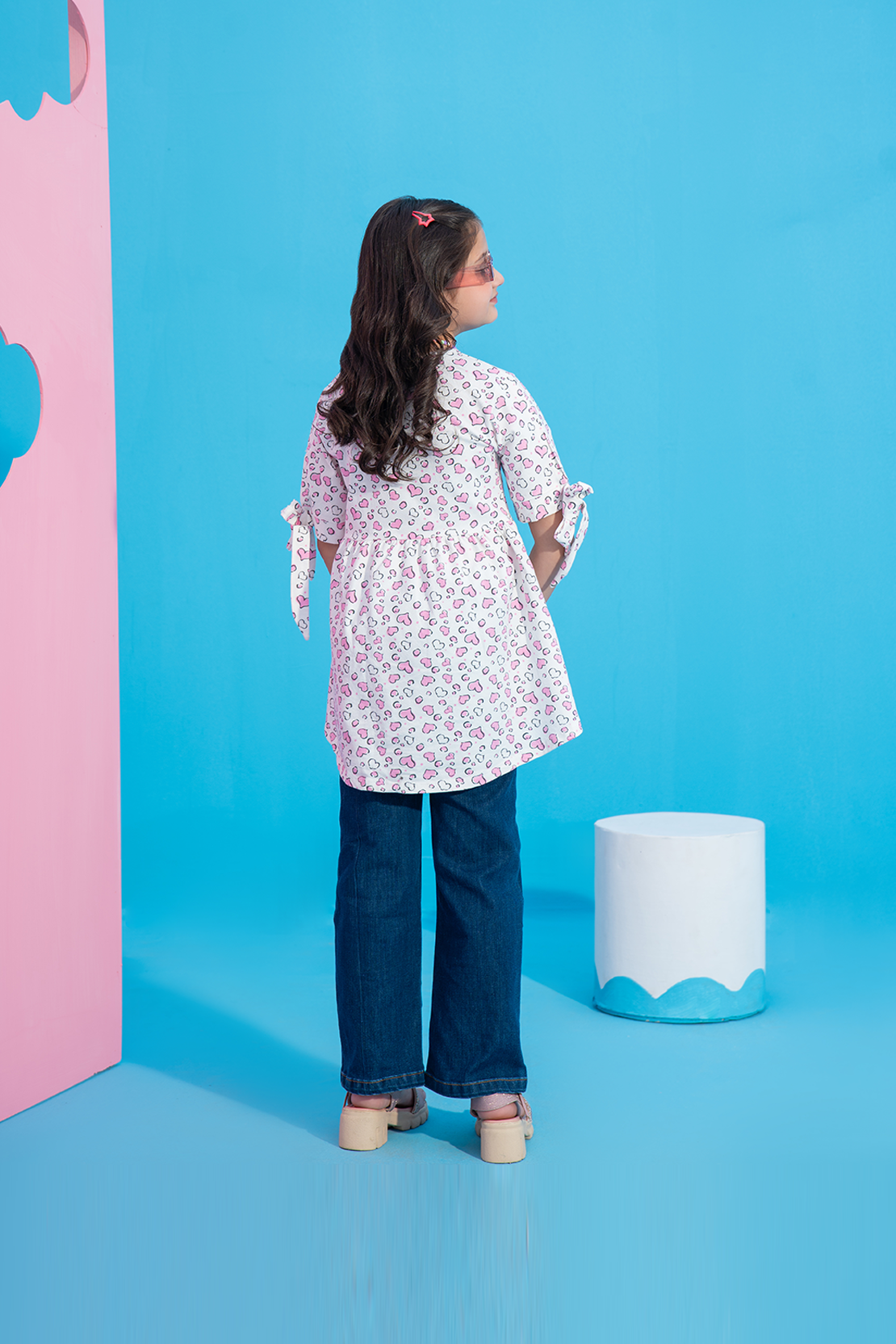 Printed Flared Top
