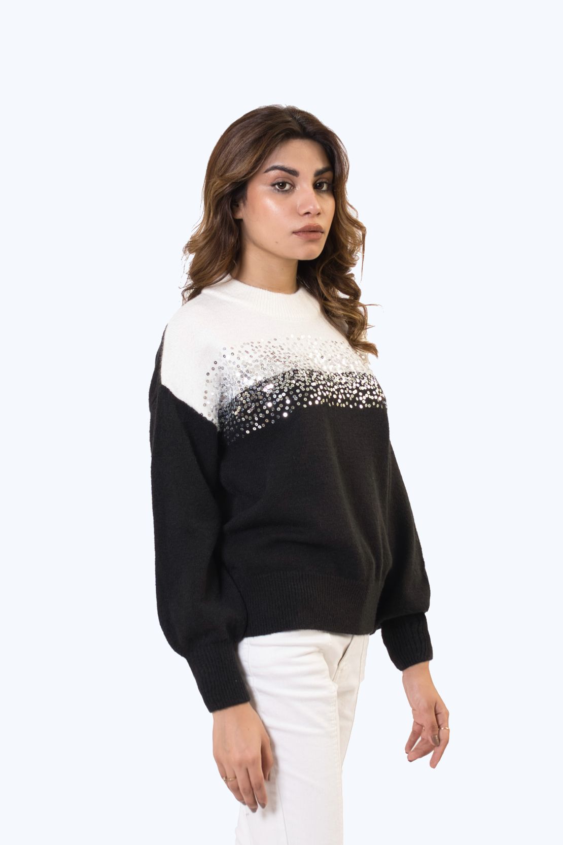 Shaded Long Sweater