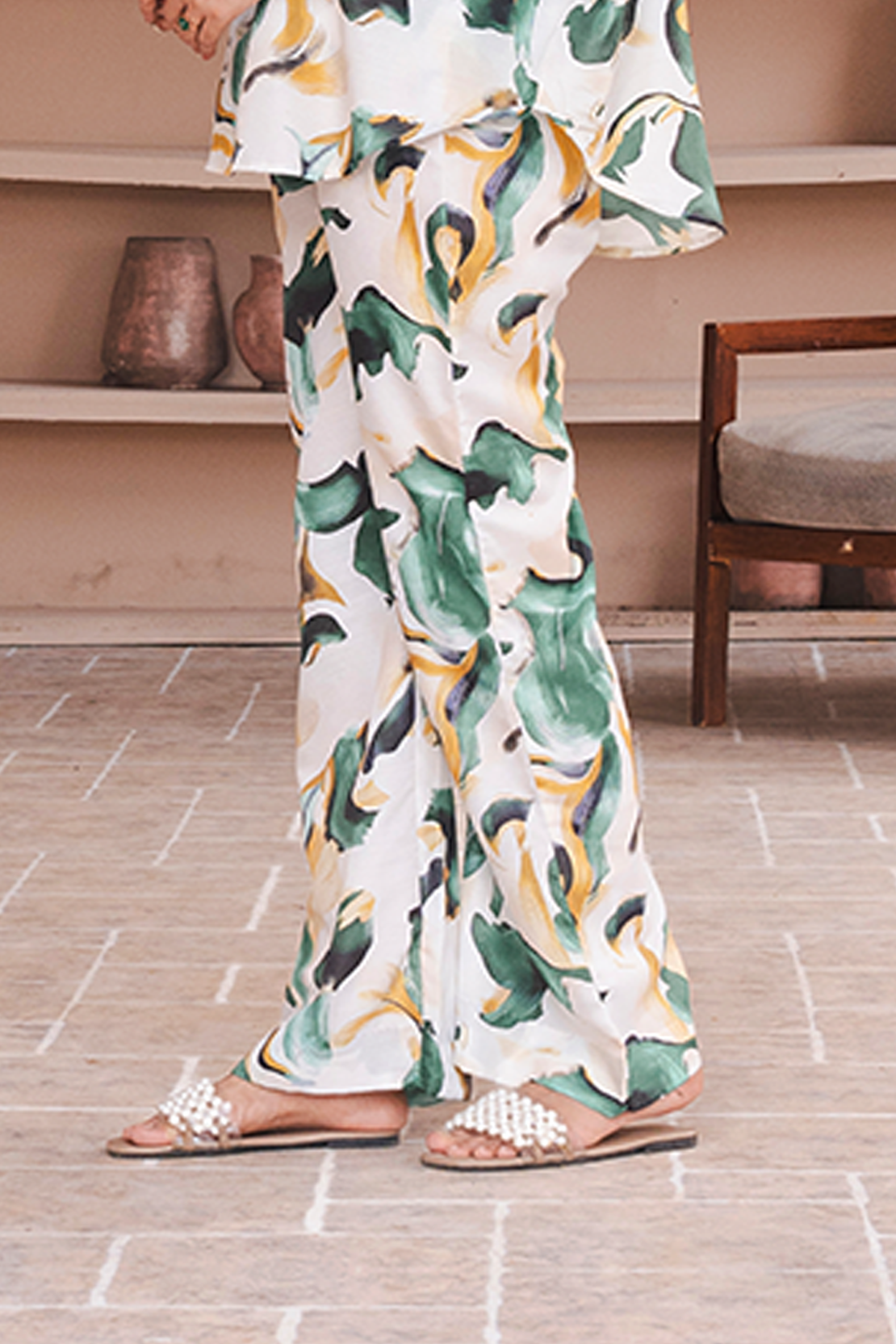 Printed Co-ord set trouser