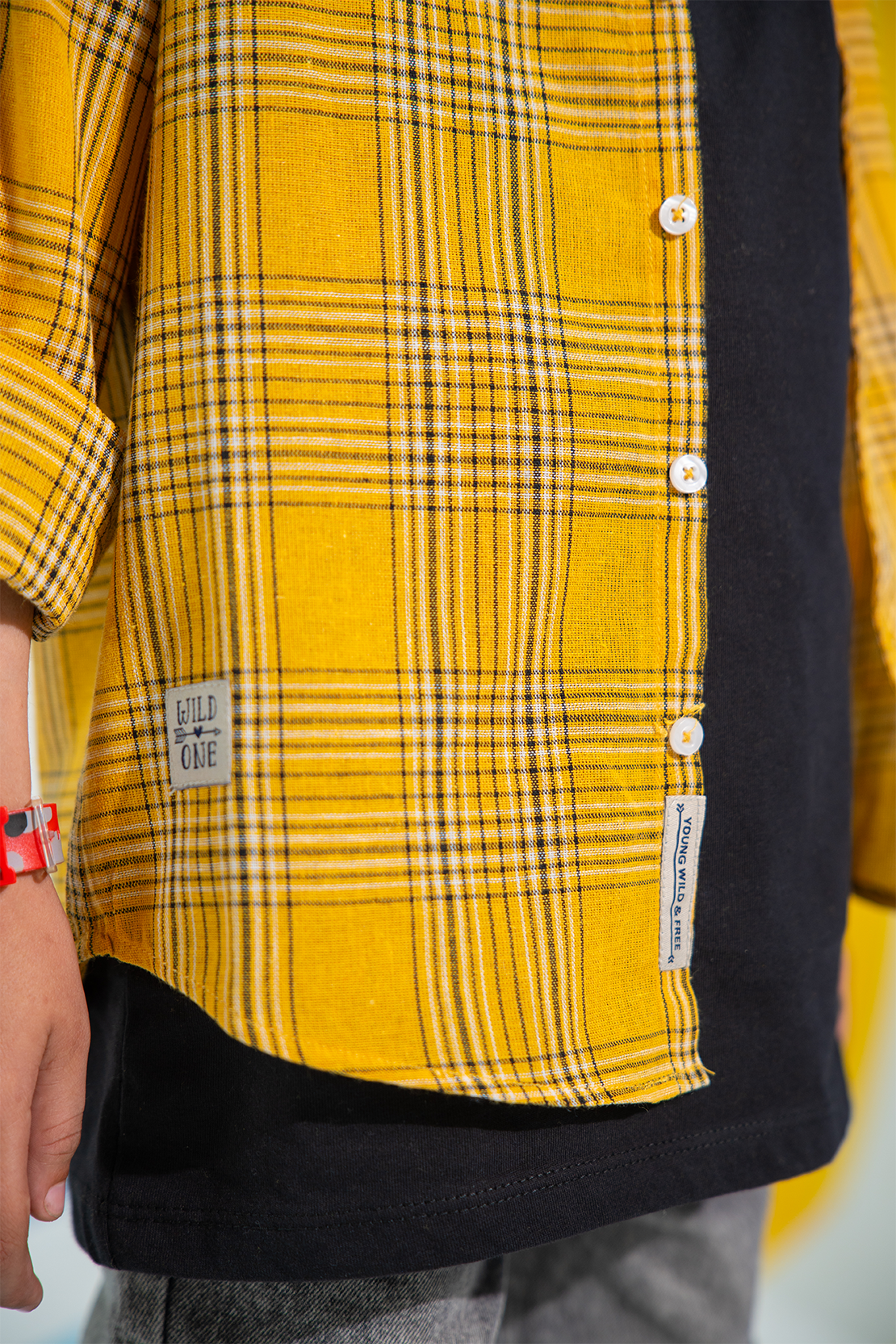 Button Up Checkered Shirt