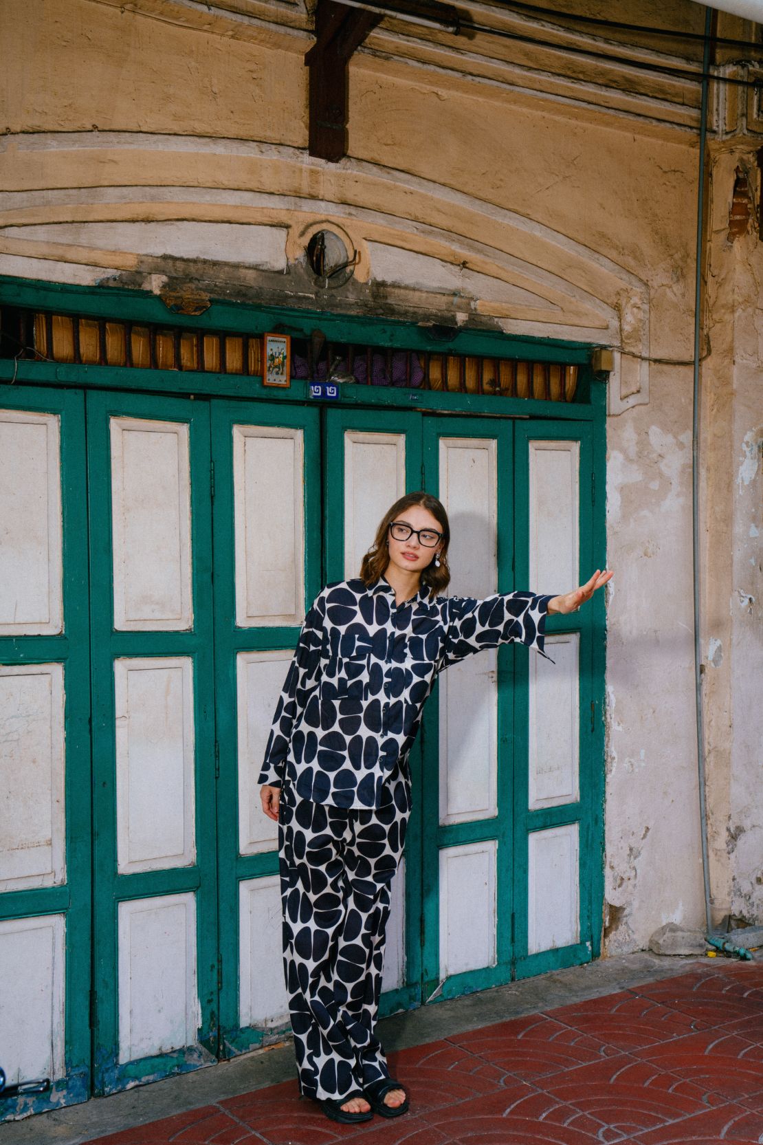 Co-ord set Printed Trousers
