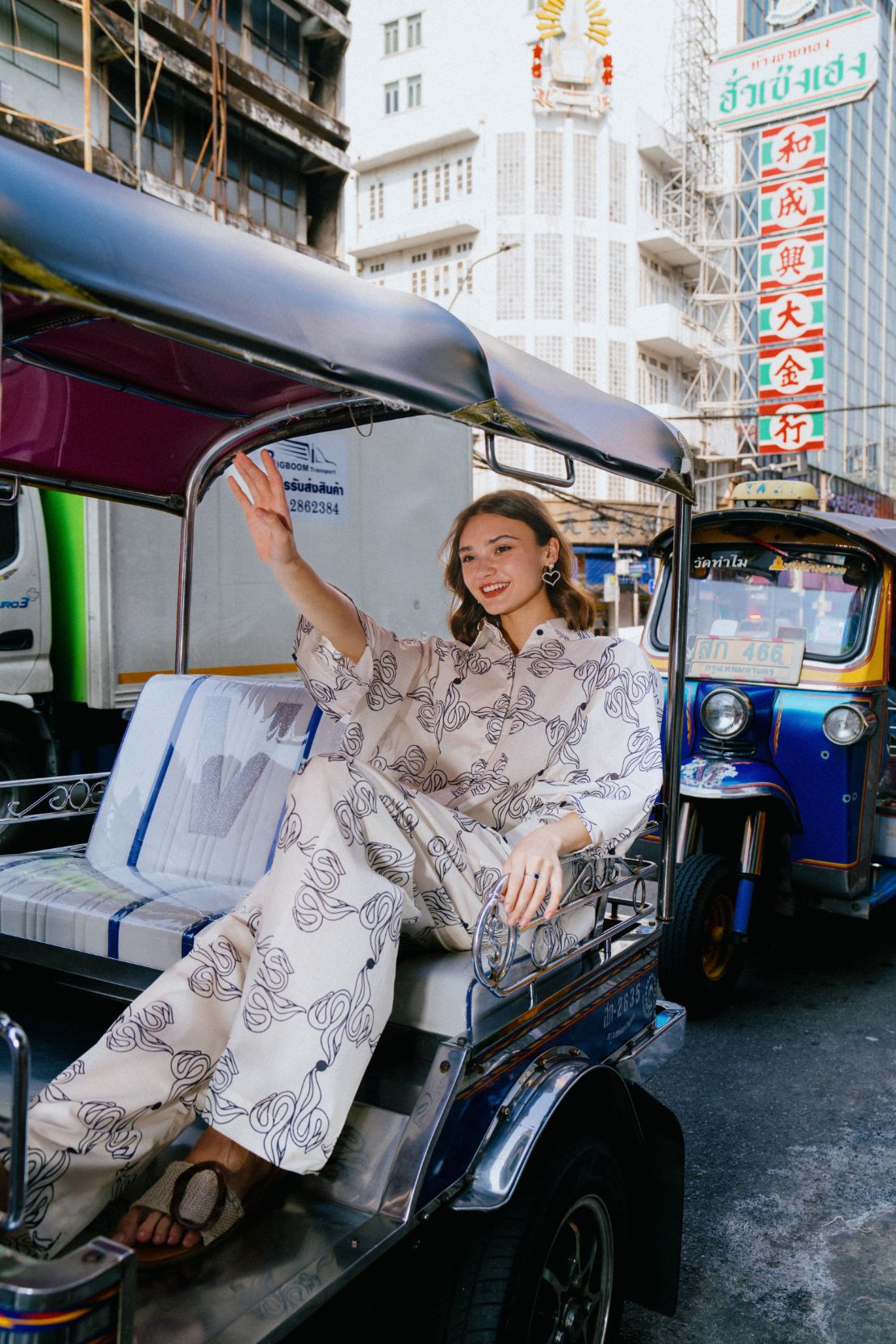 PRINTED COORD SET TROUSER