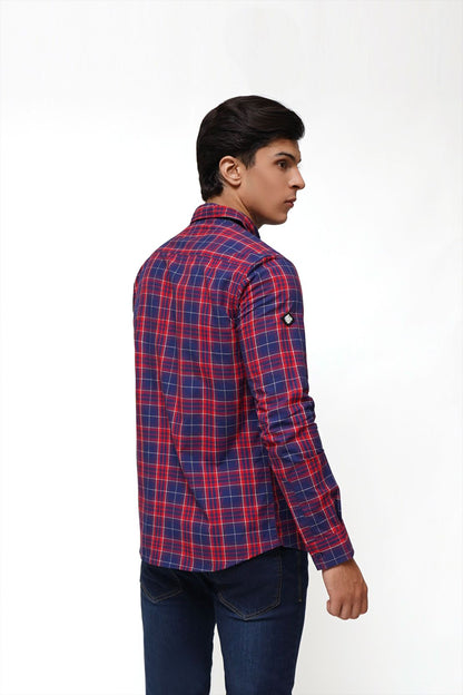 Men Button Down Casual Shirt