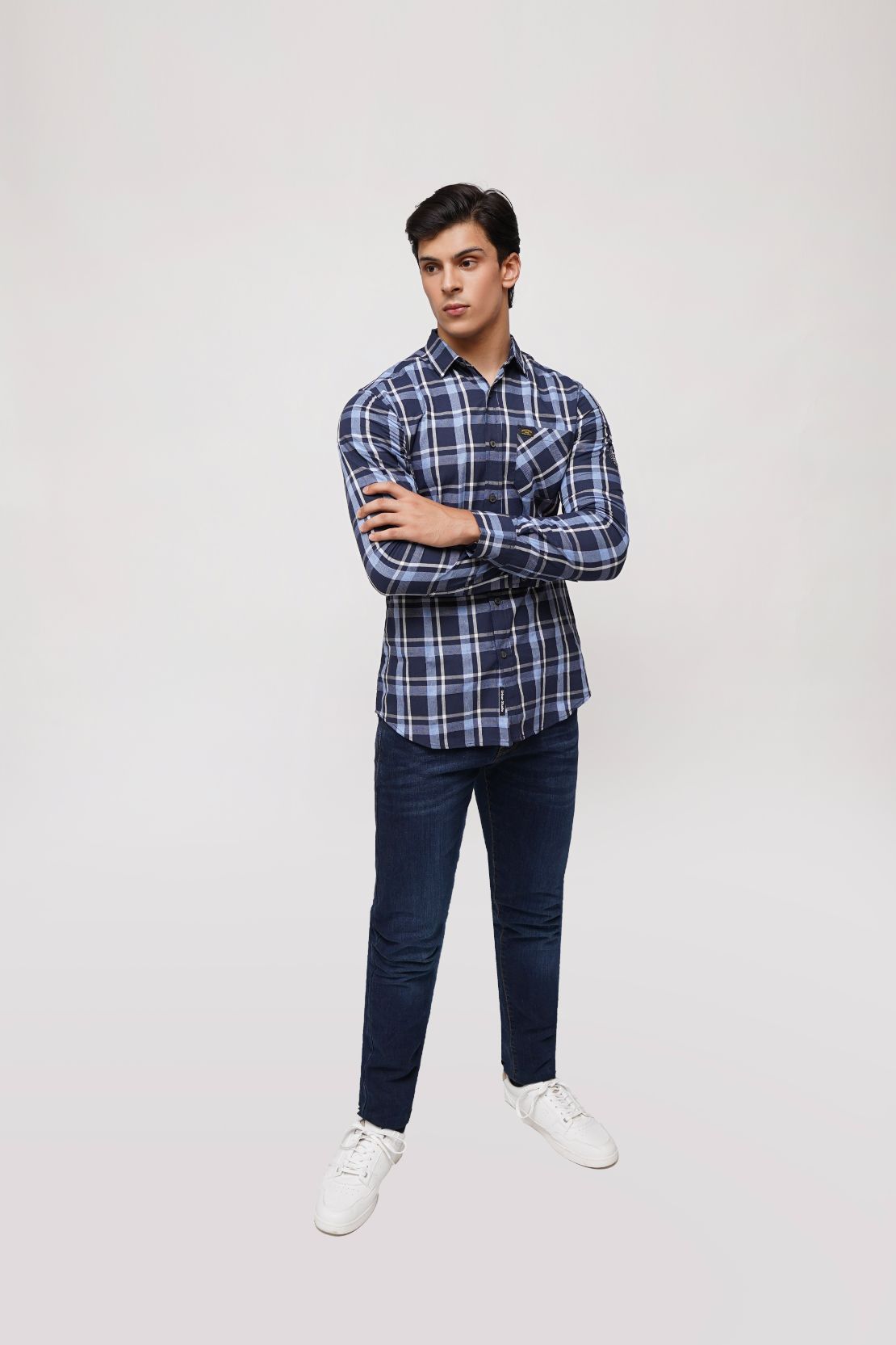 Men Button Down Casual Shirt