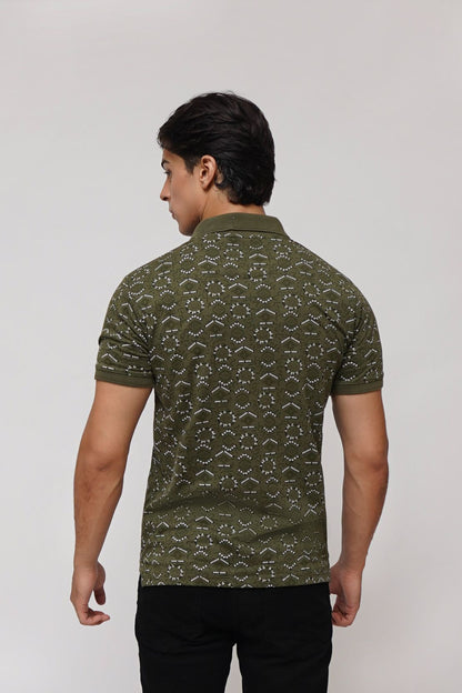 Men Graphic Polo