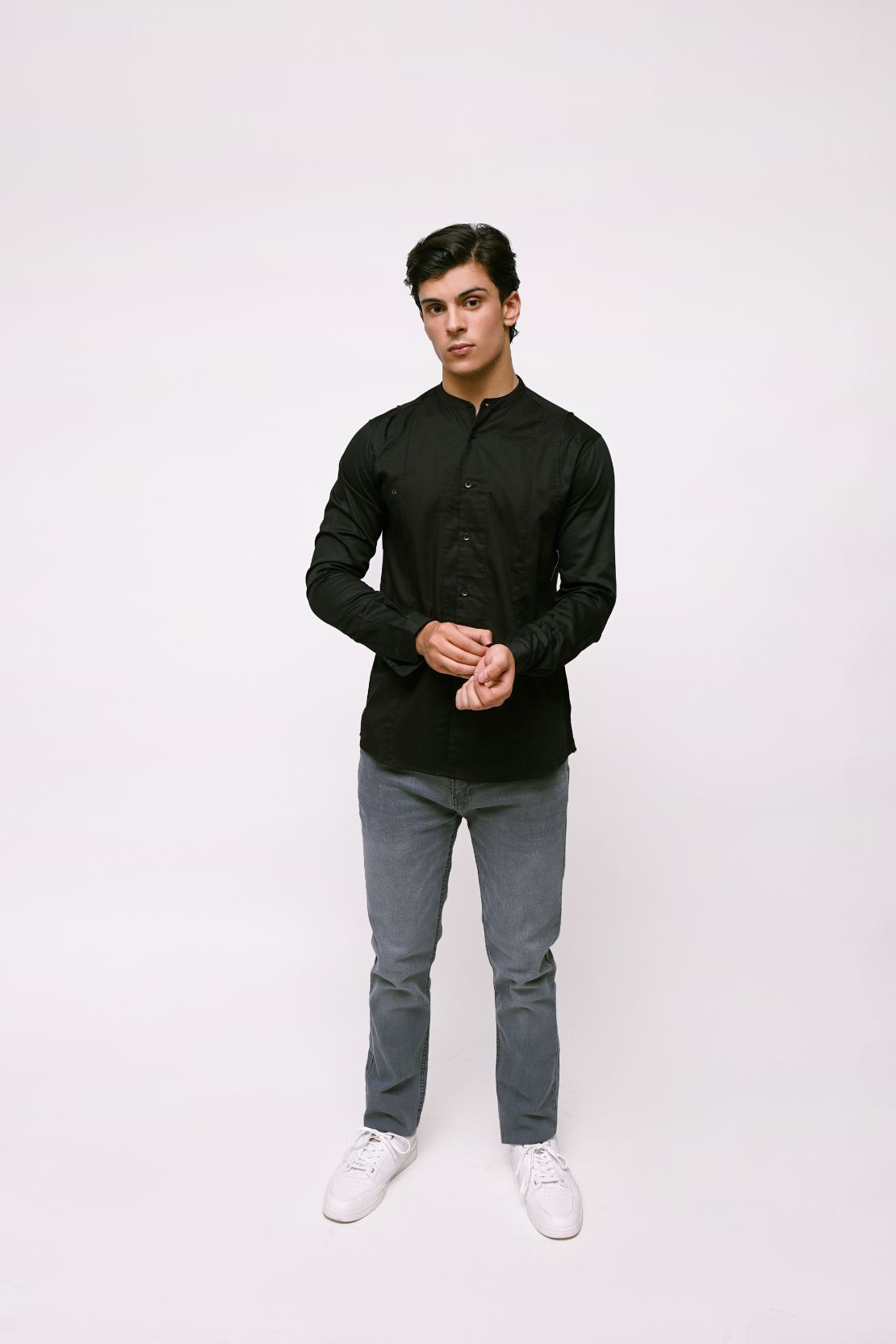 Men Button Down Casual Shirt